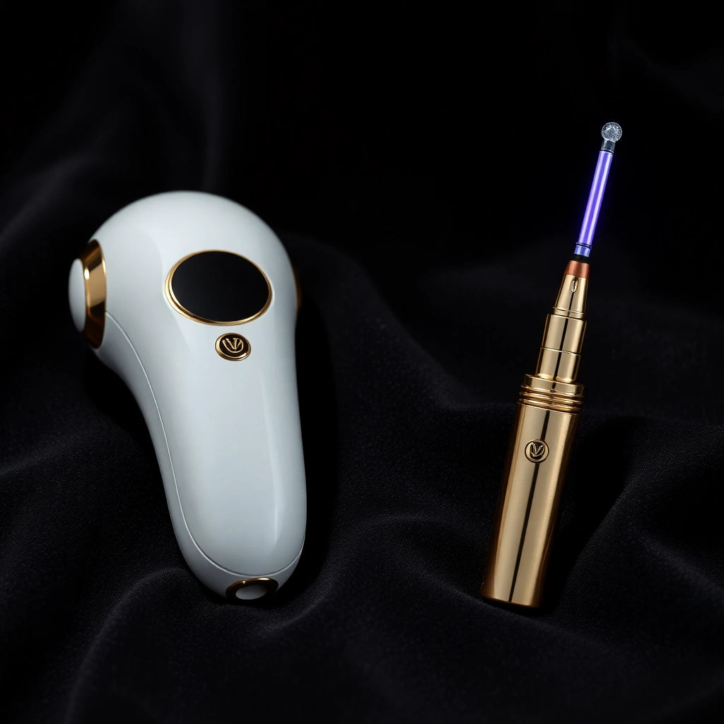 The Anti-Age Power Duo — Microcurrent RF + High-Frequency Wand Bundle
