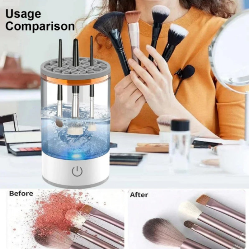 Electric Makeup Brush Cleaner & Dryer – Cleans in 30 Seconds