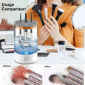 The Vanity Power Duo – LED Mirror + Brush Cleaner Bundle