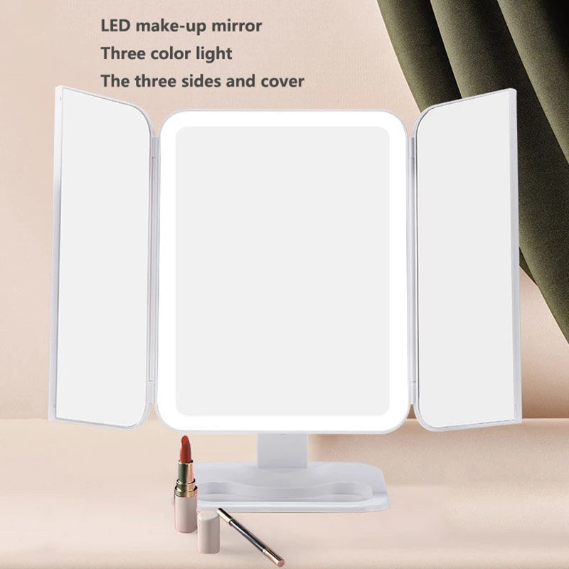 The Content Creator Set – LED Mirror + Ring Light Bundle