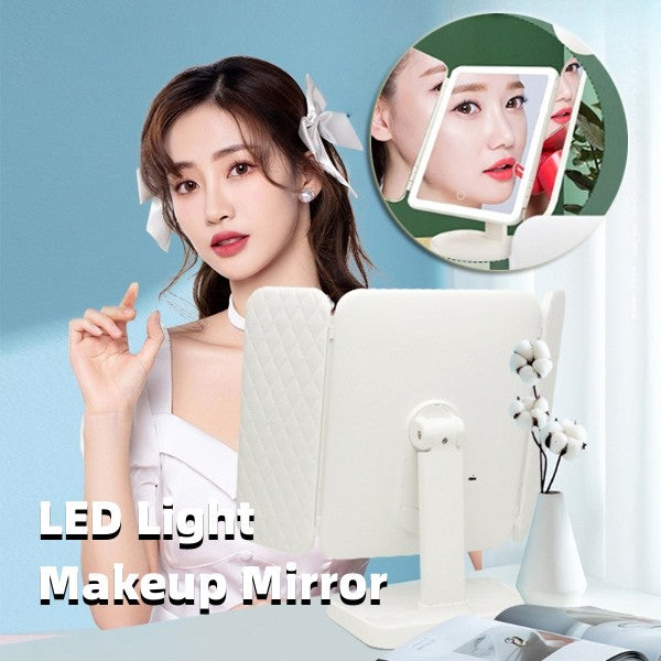 The Vanity Power Duo – LED Mirror + Brush Cleaner Bundle