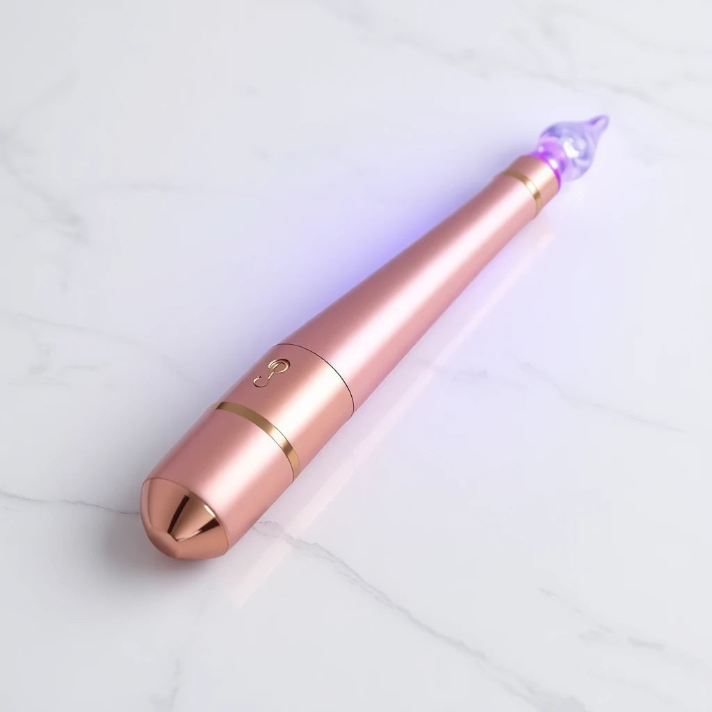 High-Frequency Facial Wand – Tesla technology for acne & collagen by Solière