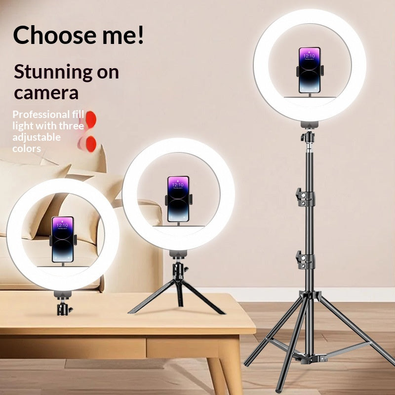 The Content Creator Set – LED Mirror + Ring Light Bundle