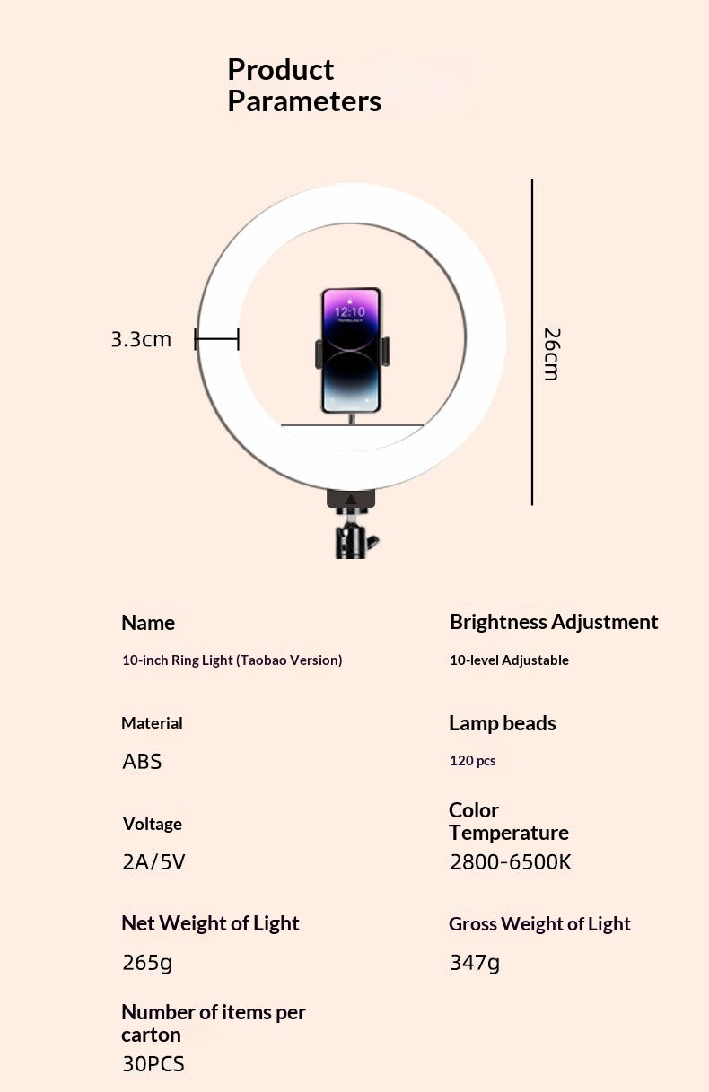 The Content Creator Set – LED Mirror + Ring Light Bundle